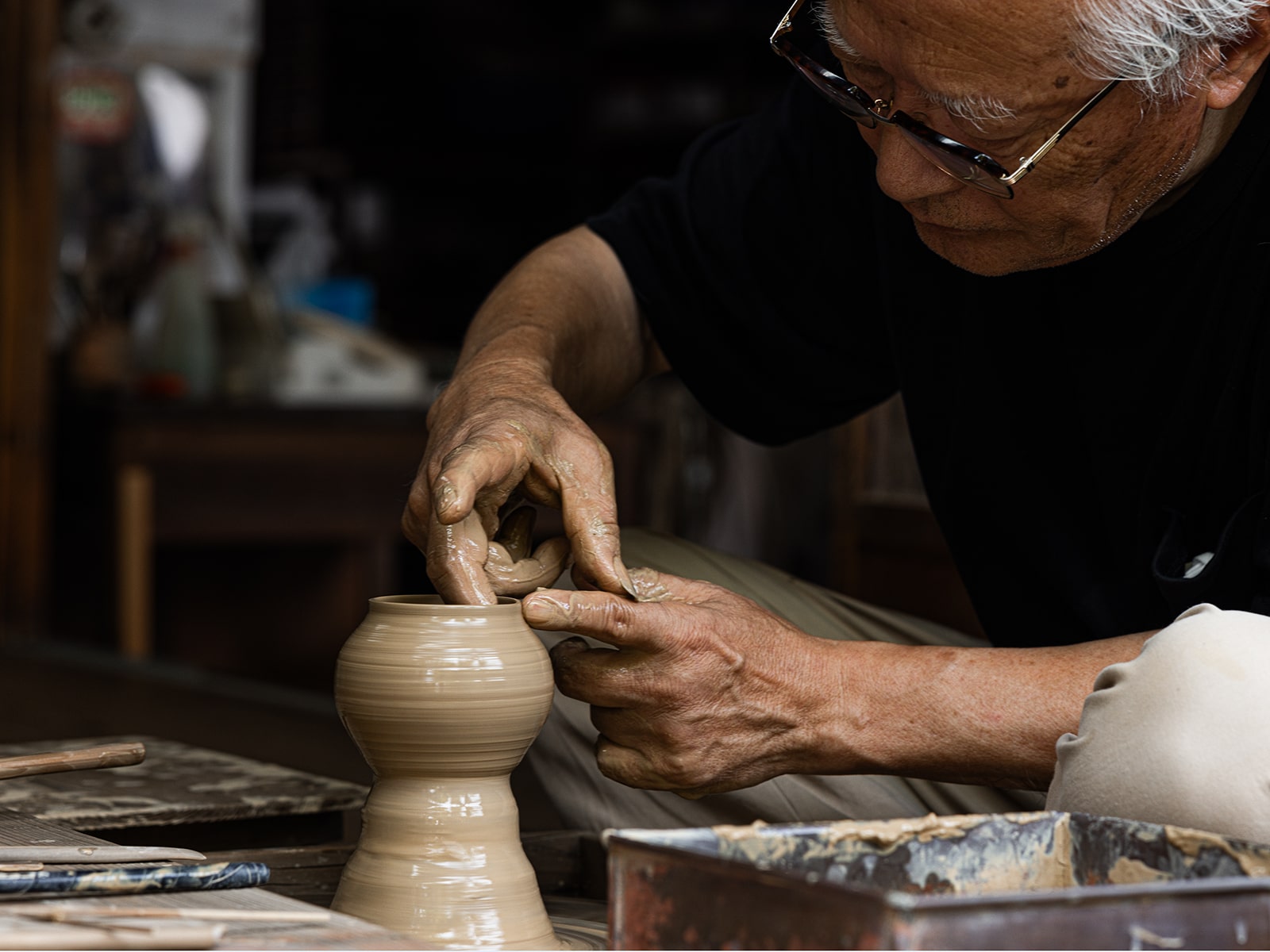 常滑の陶工